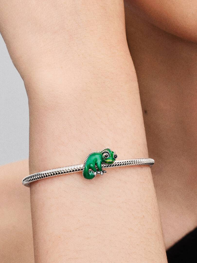 Disney Tangled Pascal Colour-changing Charm Sterling silver